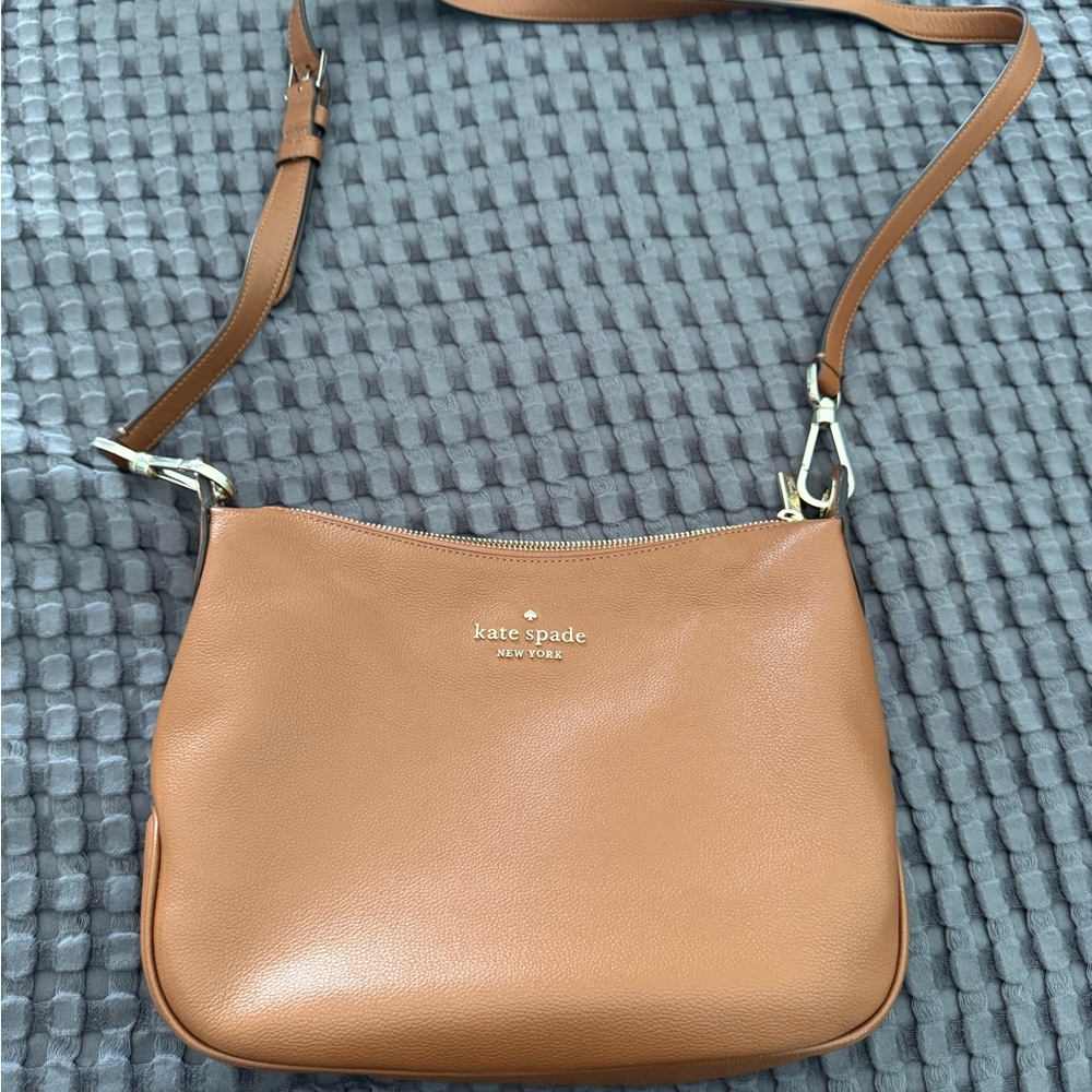 Kate Spade Brown Leather Crossbody Bag
